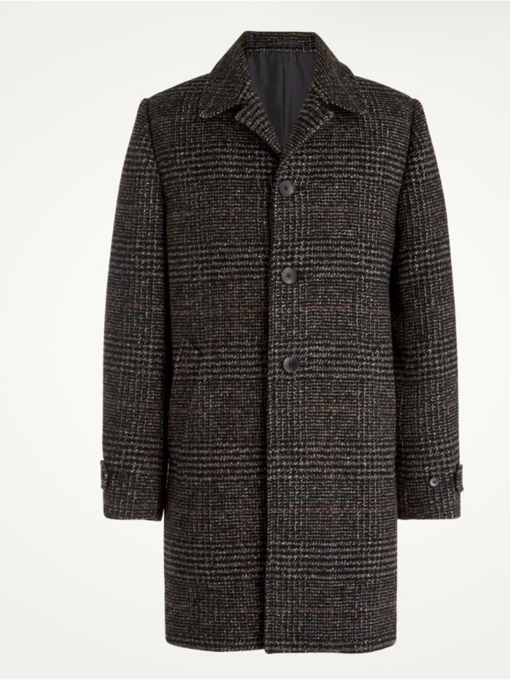 J CREW Plaid Thompson Car Coat 36